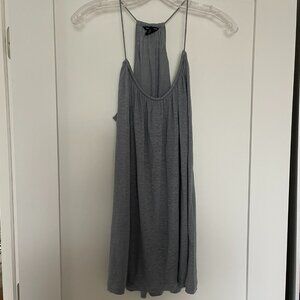 Club Monaco 100% Linen Steel Blue Tank Size M
